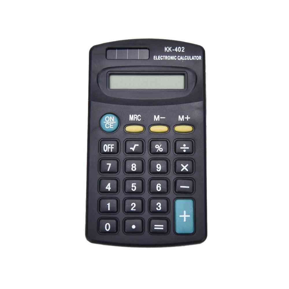 Portable 8 Digit Electronic Calculator