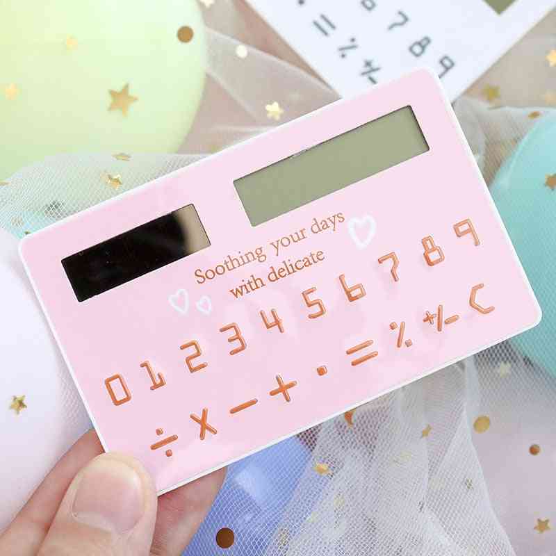 Portable Cartoon Cute Card Animal Mini Calculator