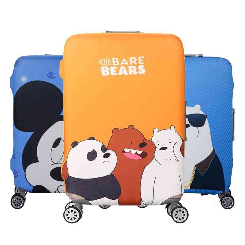 Cartoon Animals- Trolley Baggage, Elastic Dust Protective, Case Cover