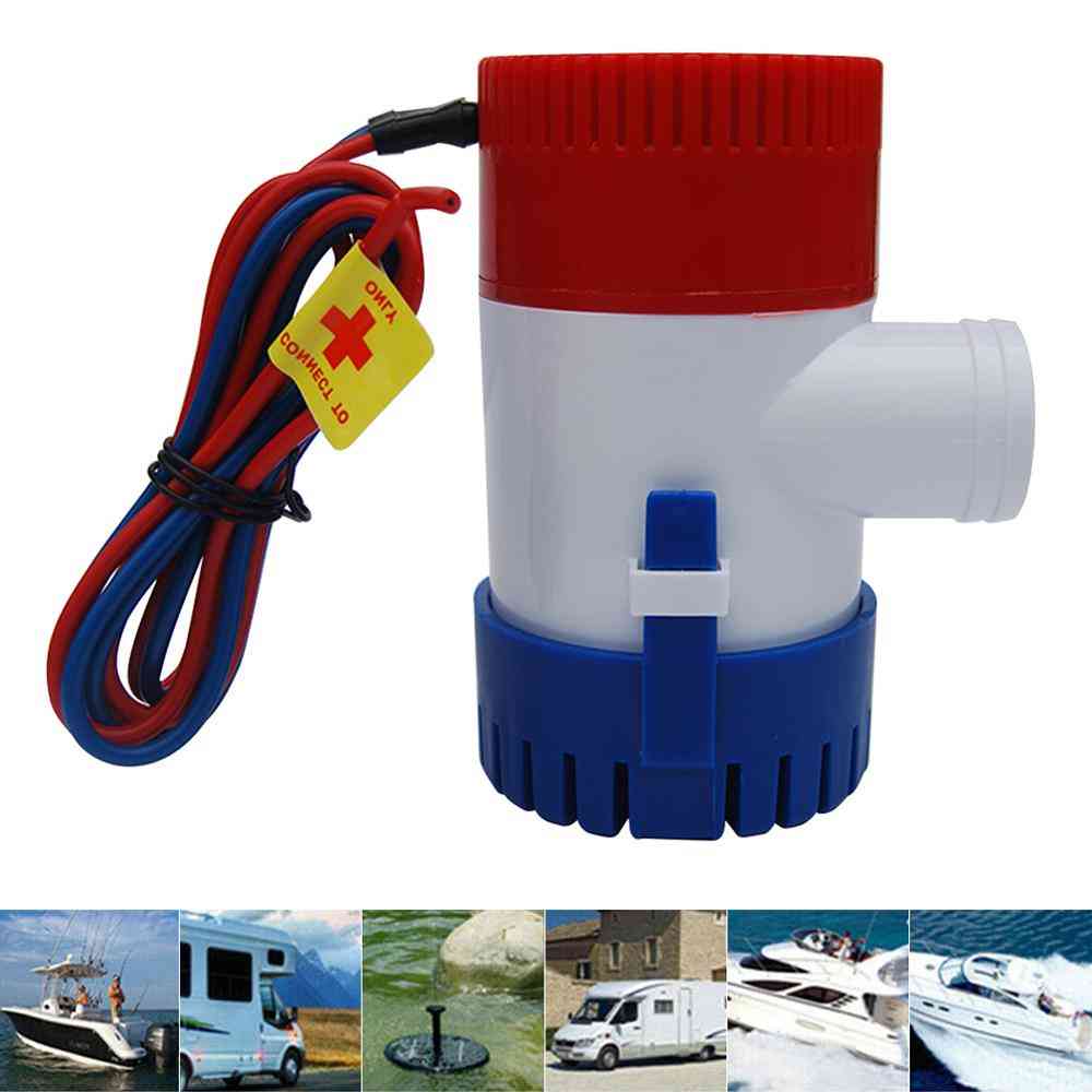 12v Electric Water Pump For Aquarium Submersible Seaplane Motor Houseboat Boats
