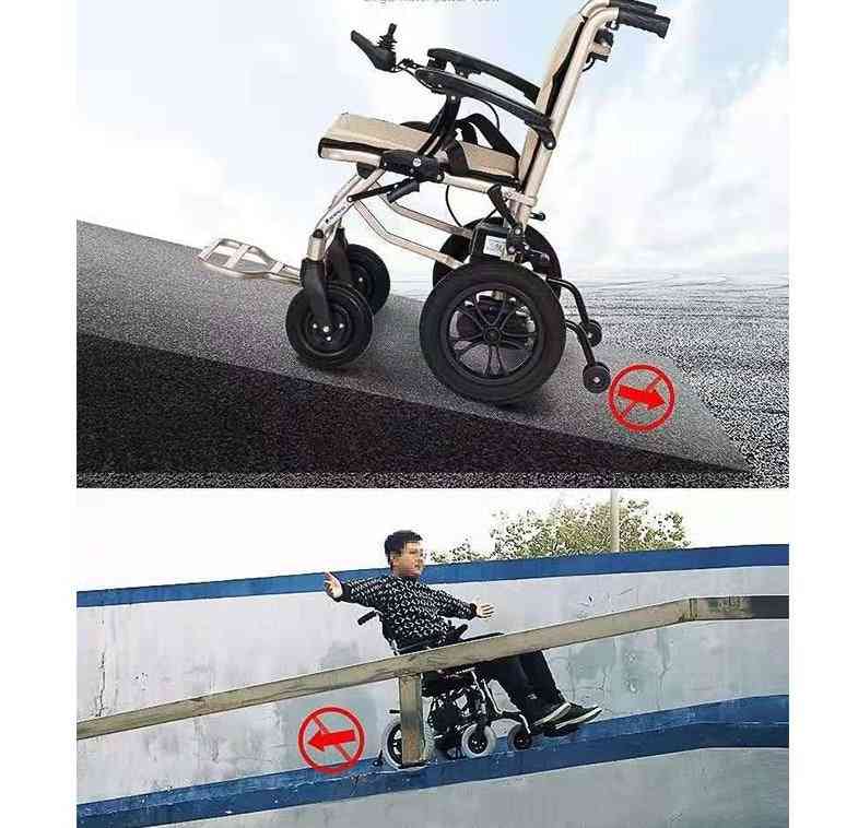 Elektrisk hopfällbar rullstol
