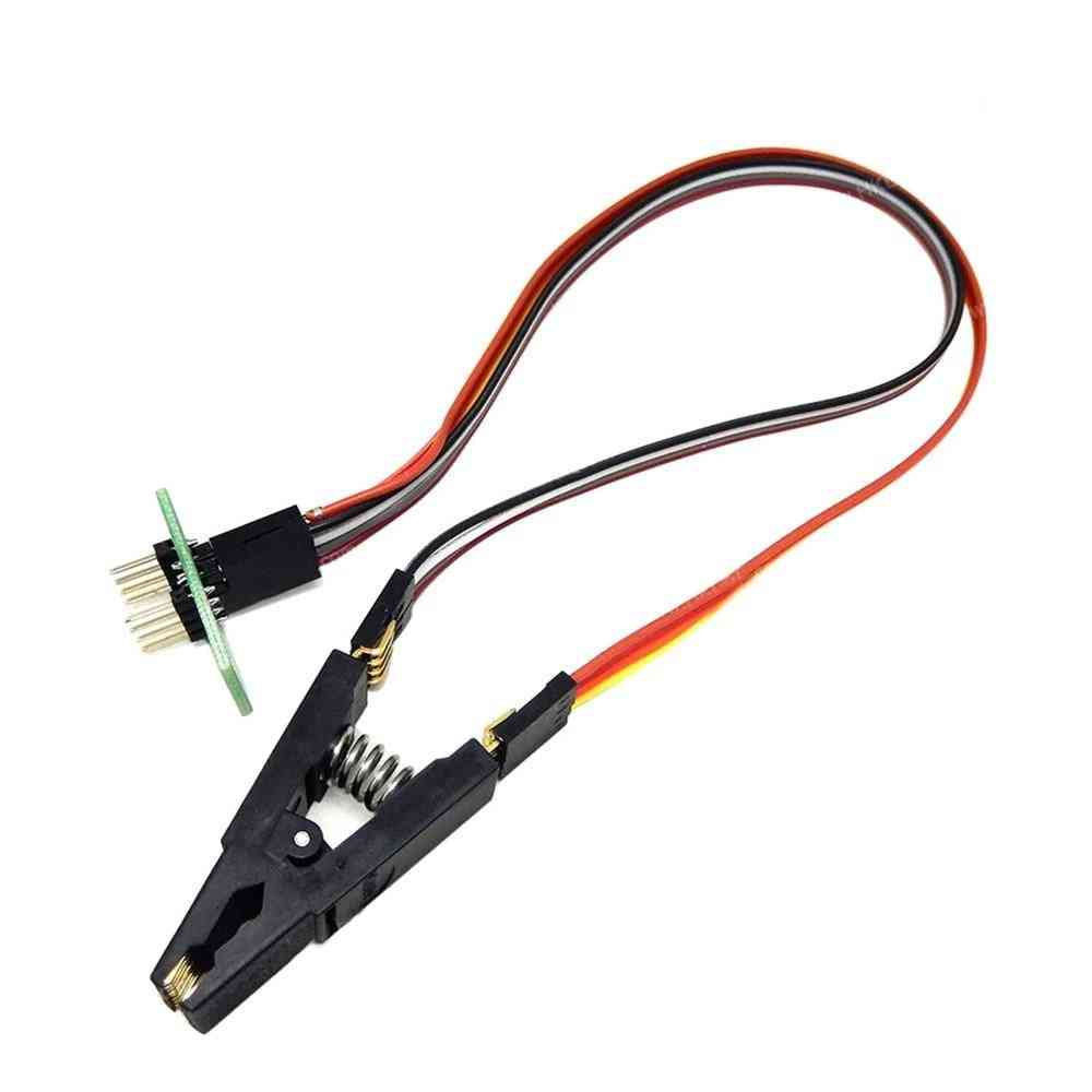 Flash Chip- Ic Test Clip With Spi Programmer Cable