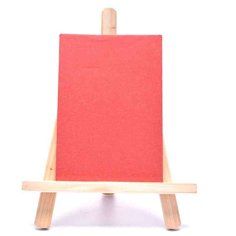 Trä ritning staffli tablet telefon stativ ram målning konst stativ