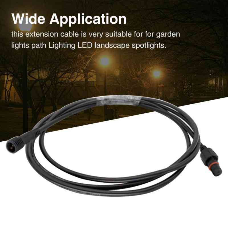 Spike Lights For Solar Spotlights Waterproof Cord Extension Cable