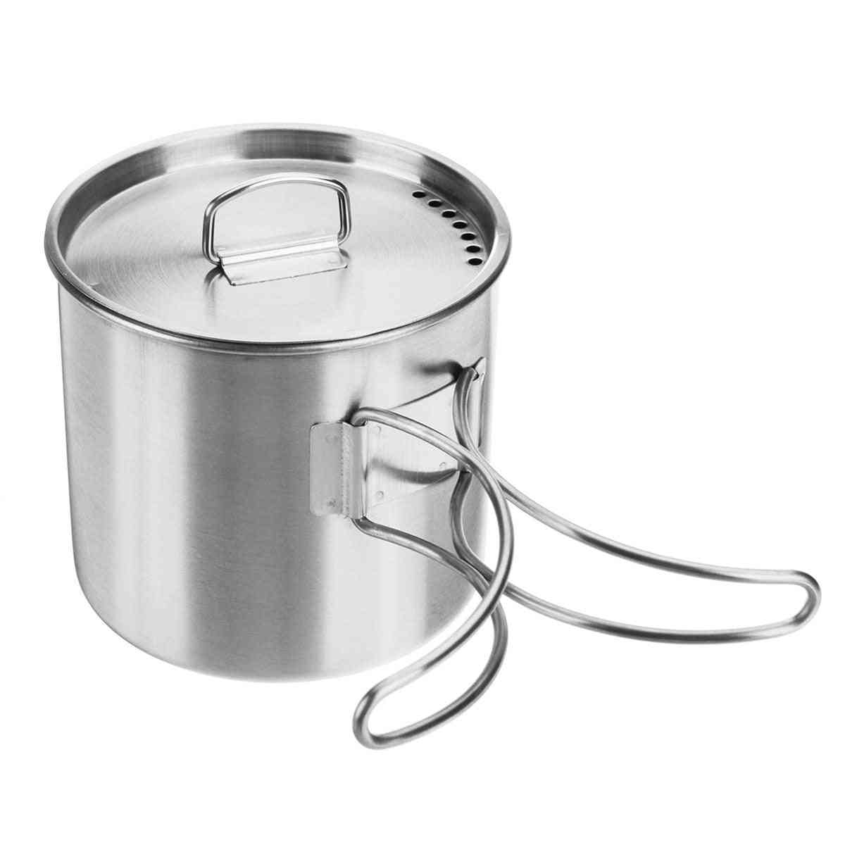 Stainless Steel Water Cup With Lid