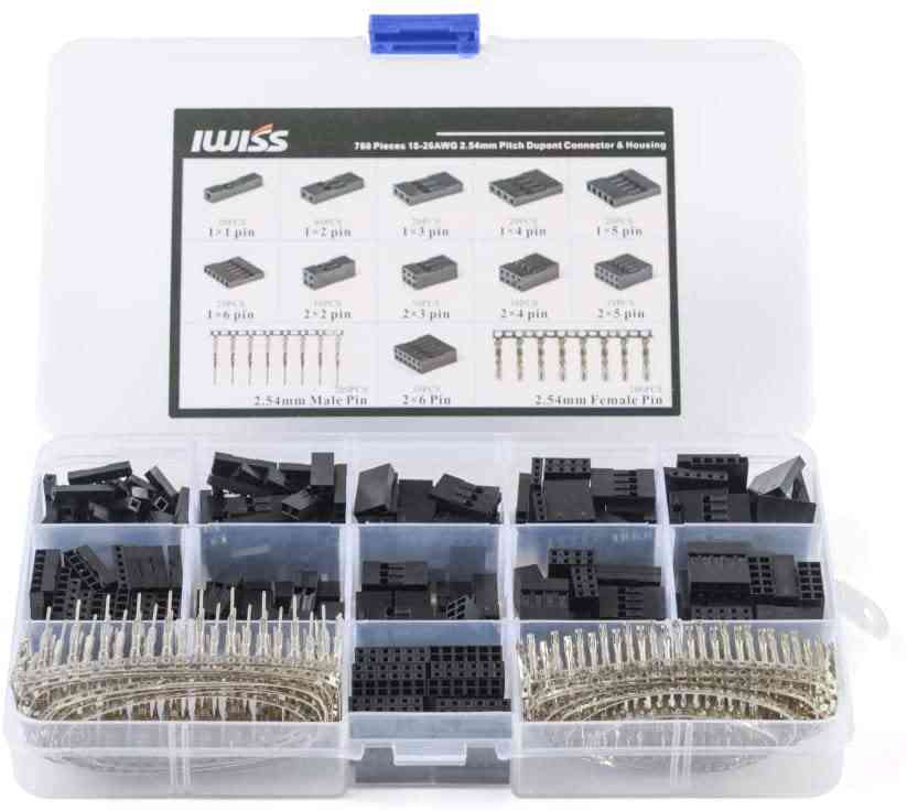 Connector Kit Pcb Headers Male Female Pins