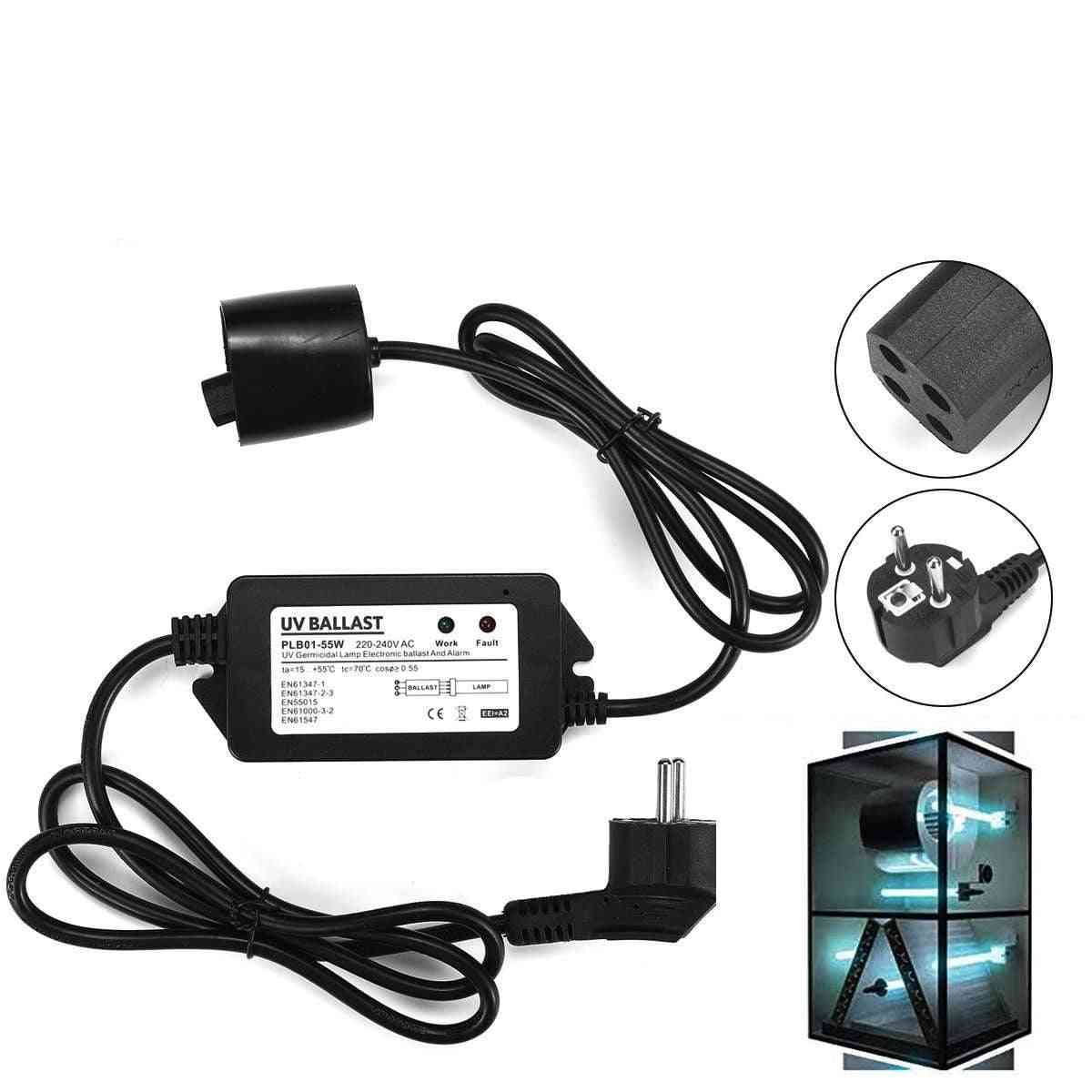 Water Uv Disinfection 220v Ballasts Power Adapter With Plug