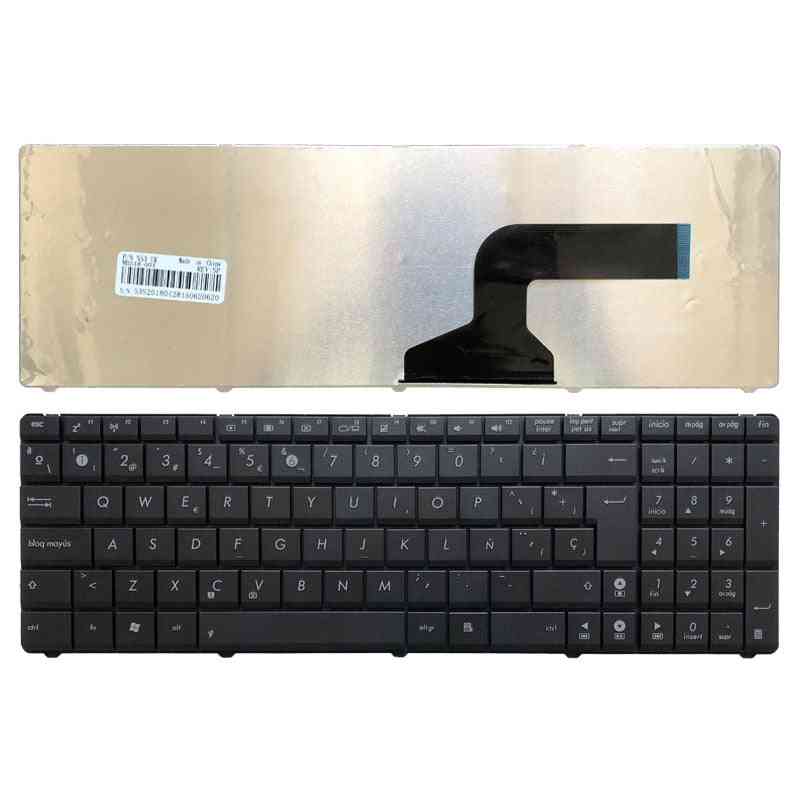 Spansk bærbar tastatur
