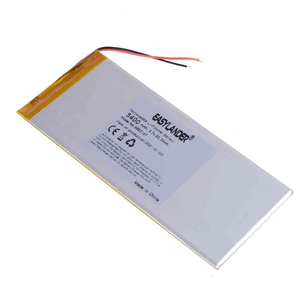 Rechargeable Battery Compatible Shield Tablet