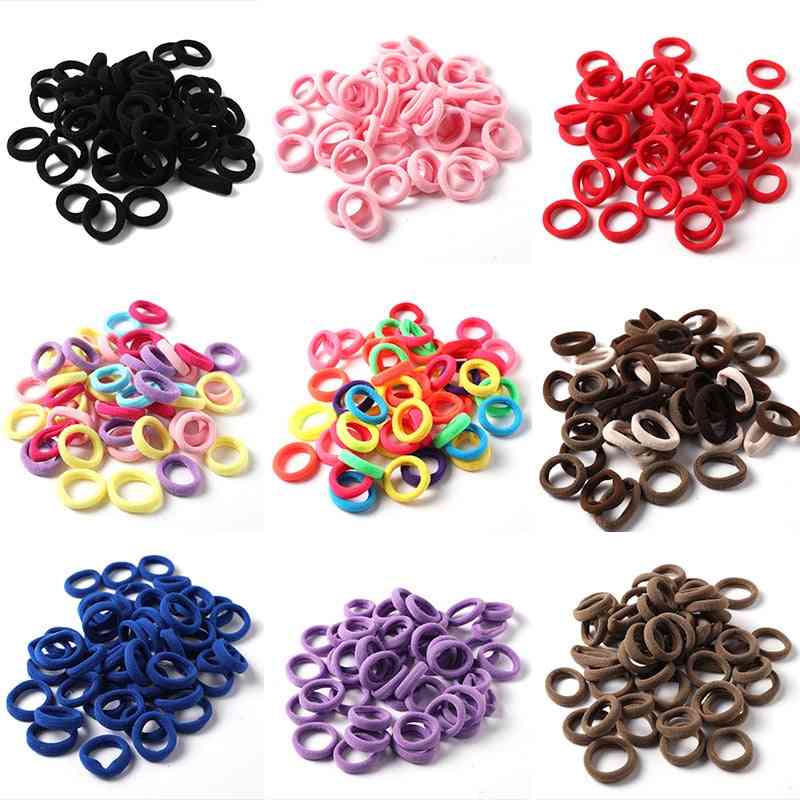 Colorful- Elastic Rubber Bands, Ponytail Holder, Hair Ring For