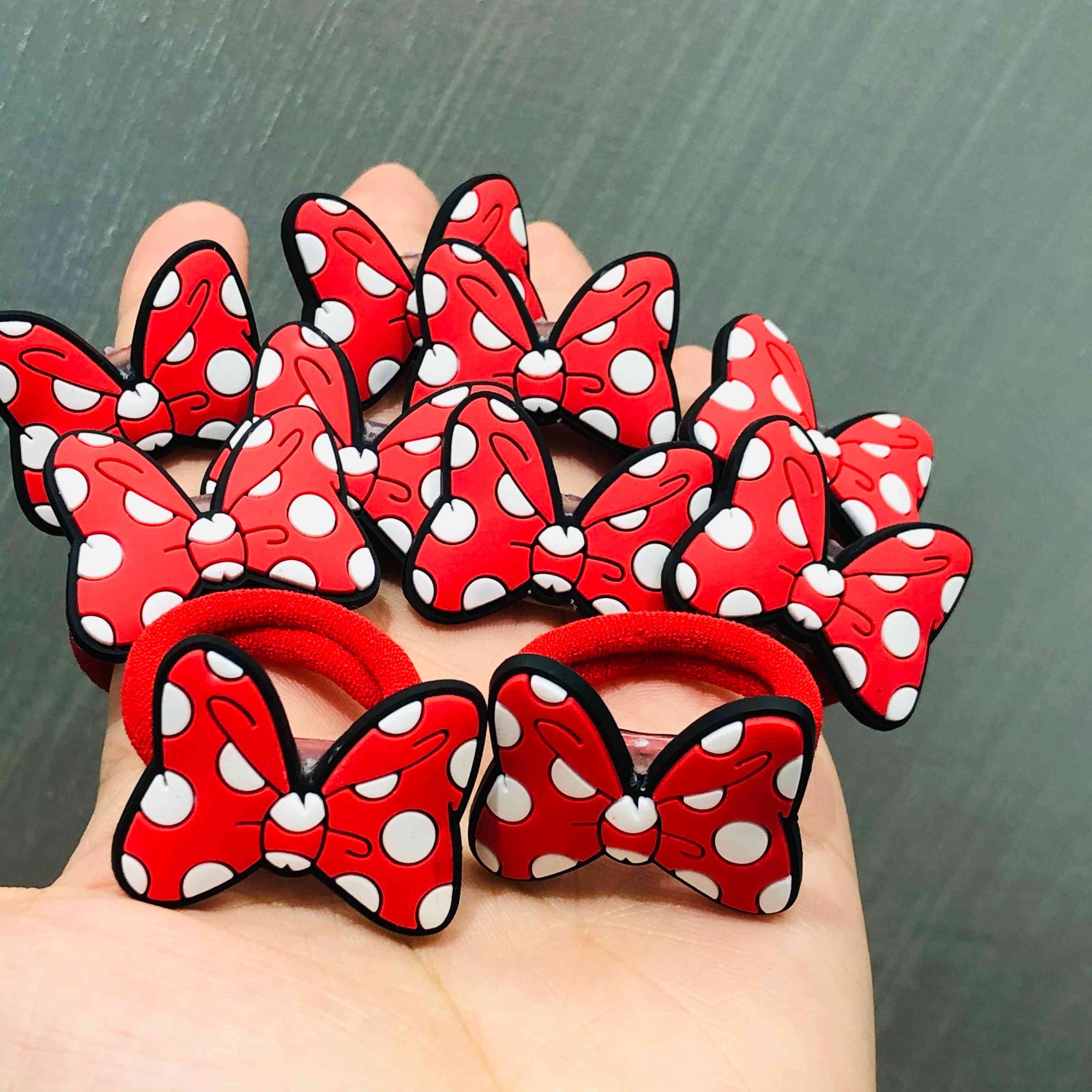 Elastic Bow-knot, Rubber Bands, Scrunchies Hair Bands For
