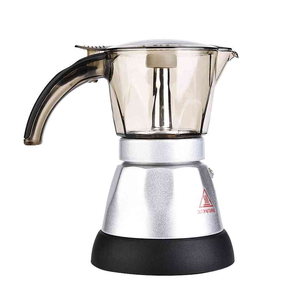 Electric Espresso Moka Pot Detachable Stovetop Coffee Maker
