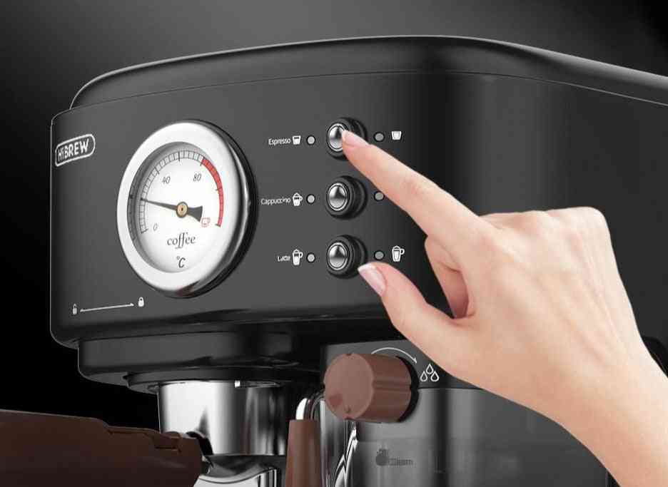 Automatic Espresso Cappuccino Latte Coffee Machine