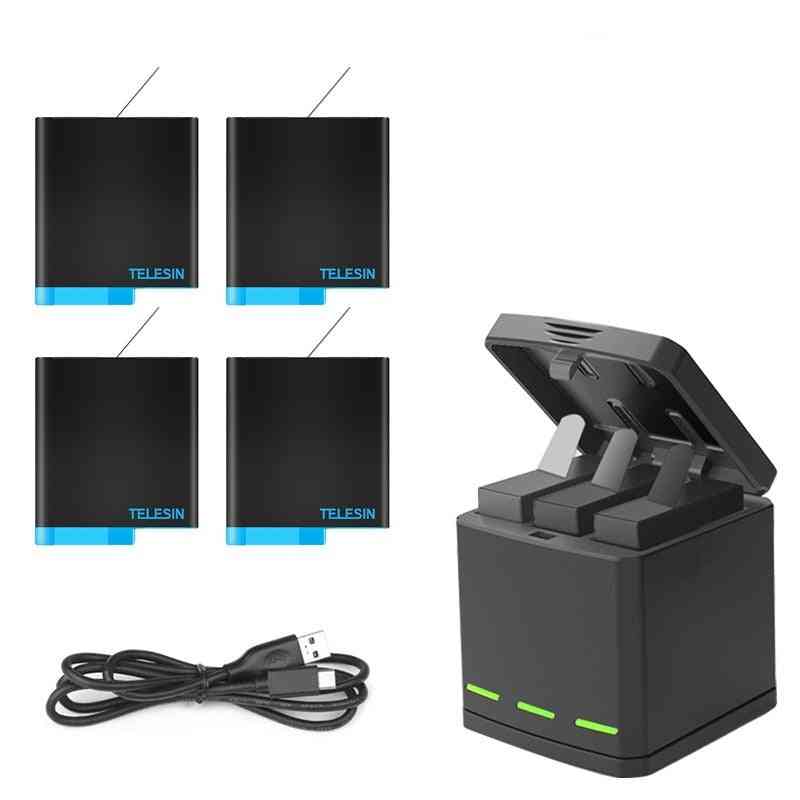 Smart Charger For Gopro Battery Charging Case