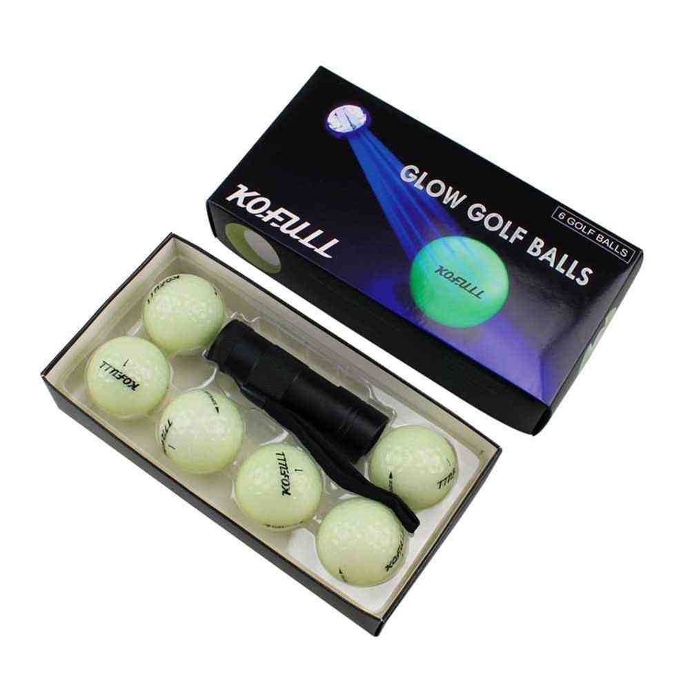 Light Up Glow In The Dark Fluorescent Golf Ball