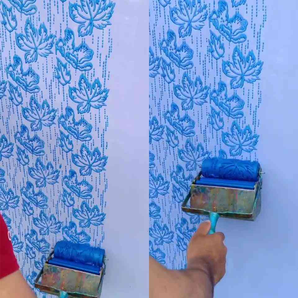 Wall Decoration- Paint Roller, Rubber Brush Tools