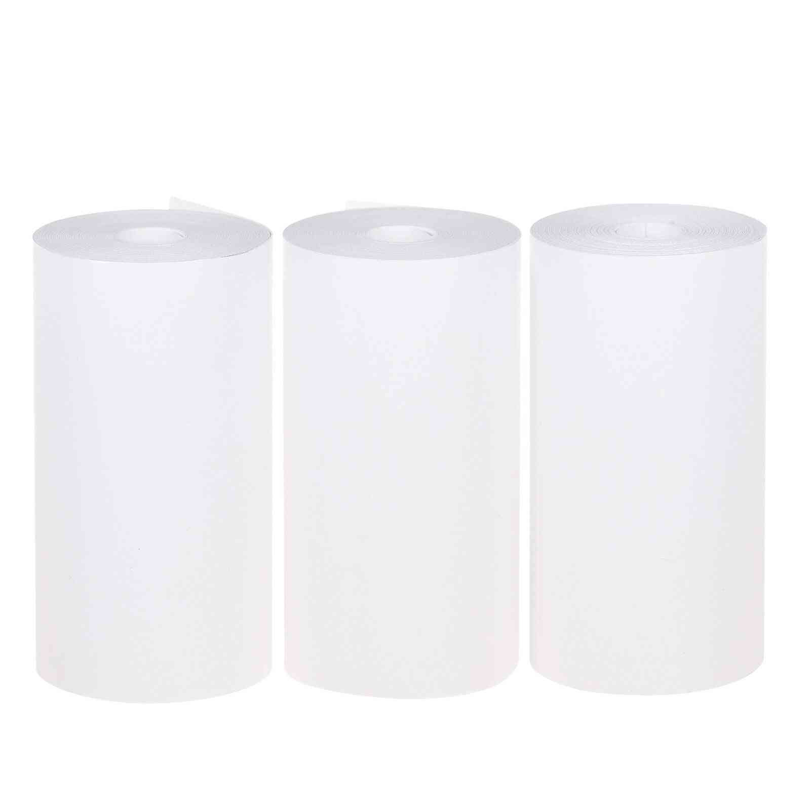 Thermal Paper Roll Receipt Paper Self-adhesive Lasting For Pocket Thermal