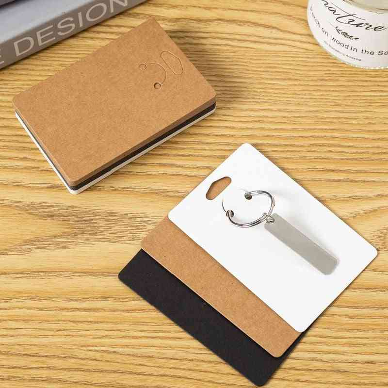 Jewelry Display Ring Keychain Card