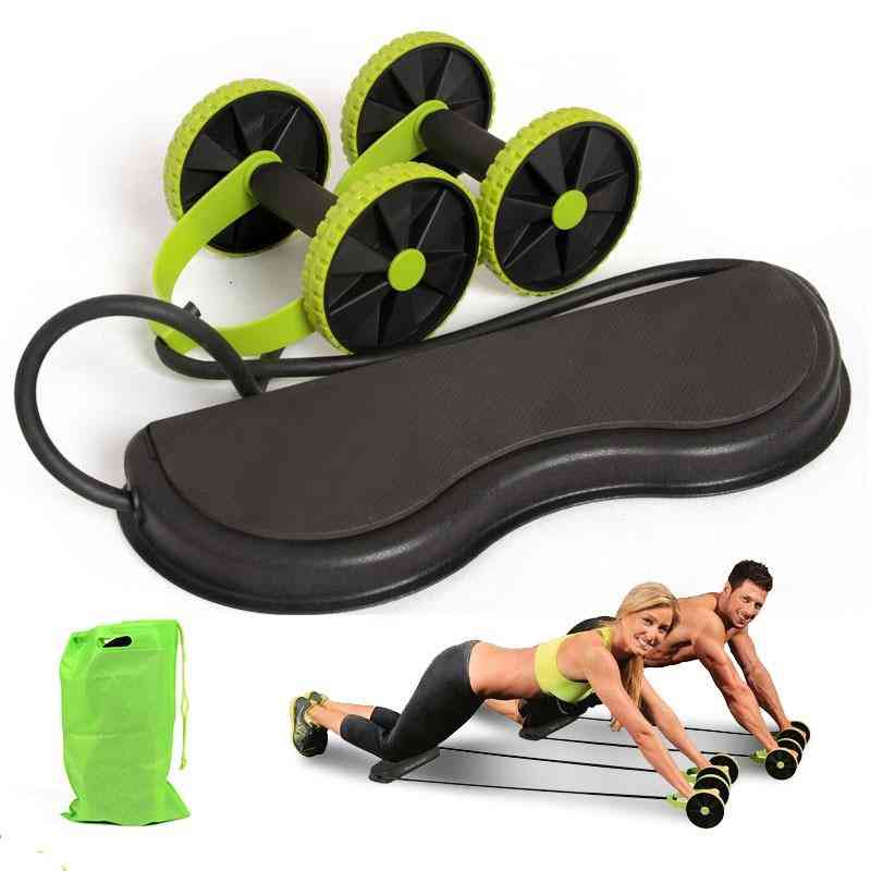Multi-functional Ab Wheels Resistance Bands