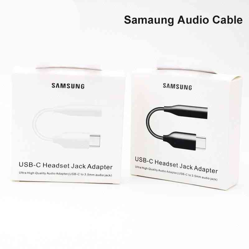 Samung Original Earphone Audio Cable Usb C To 3.5mm Aux Headset Adapter