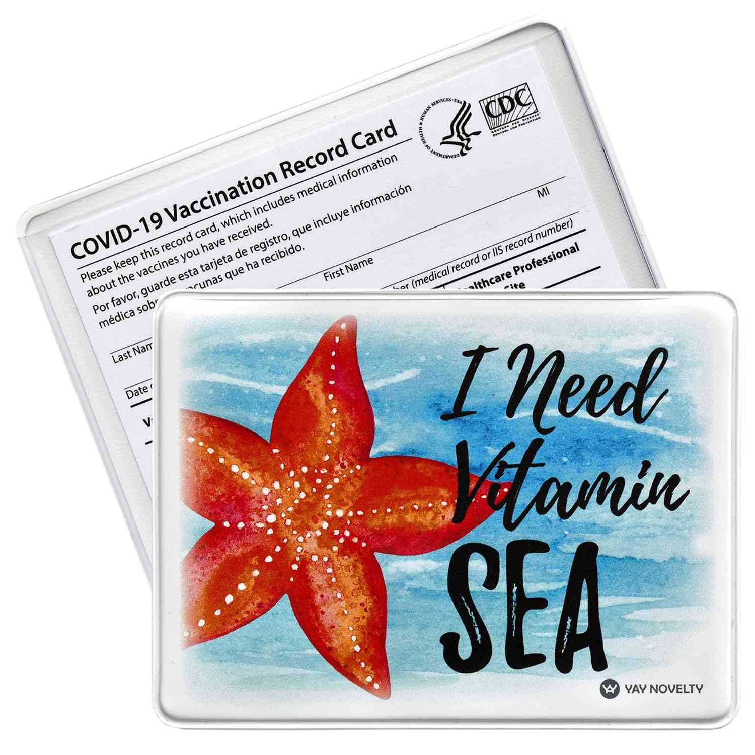 Vaccination Card Protector - Vitamin Sea