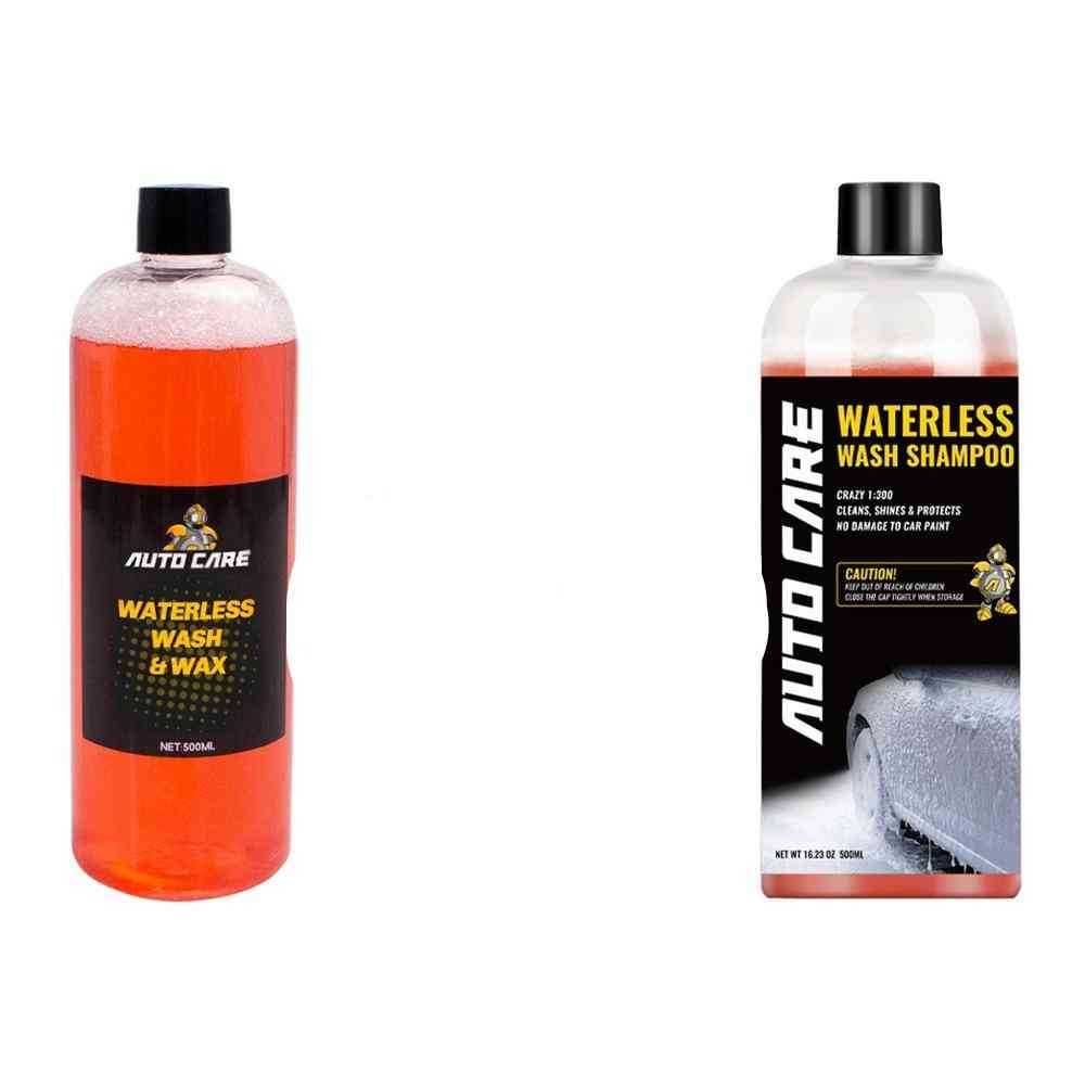 Waterless Car Wash And Wax Shampoo Concentrated