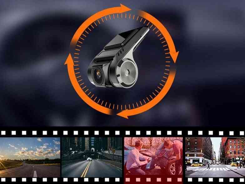 Multimediasoitin adas-autolla dvr fhd 720p 1080p