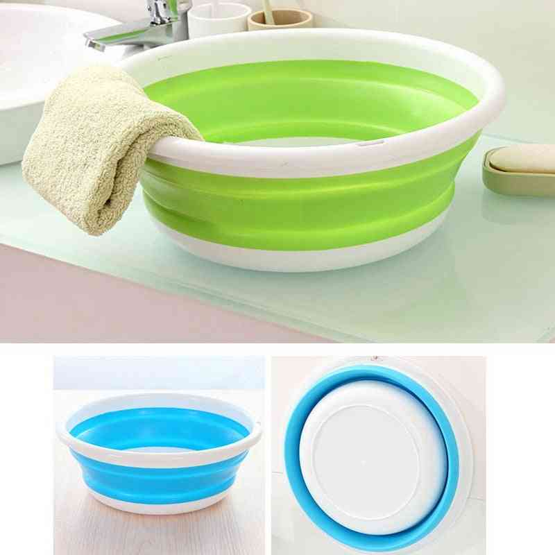 Foldable Travel Baby Bath Tub Child Basin