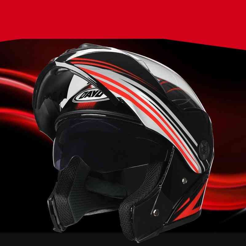 Racing Motorcycle Helmets, Full Face Safe Helmet For Adults - Men / Women