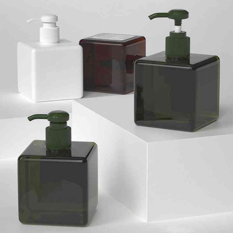 Ins Soap Bottles Travel Jar Bathroom Shower Gel Refillable Bottles