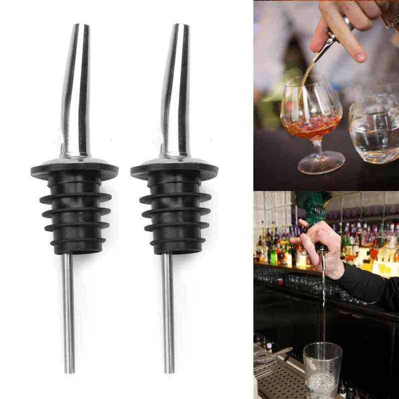Stainless Steel Stopper For Bottle Wine Olive Oil Pourer Dispenser Bar Accessories