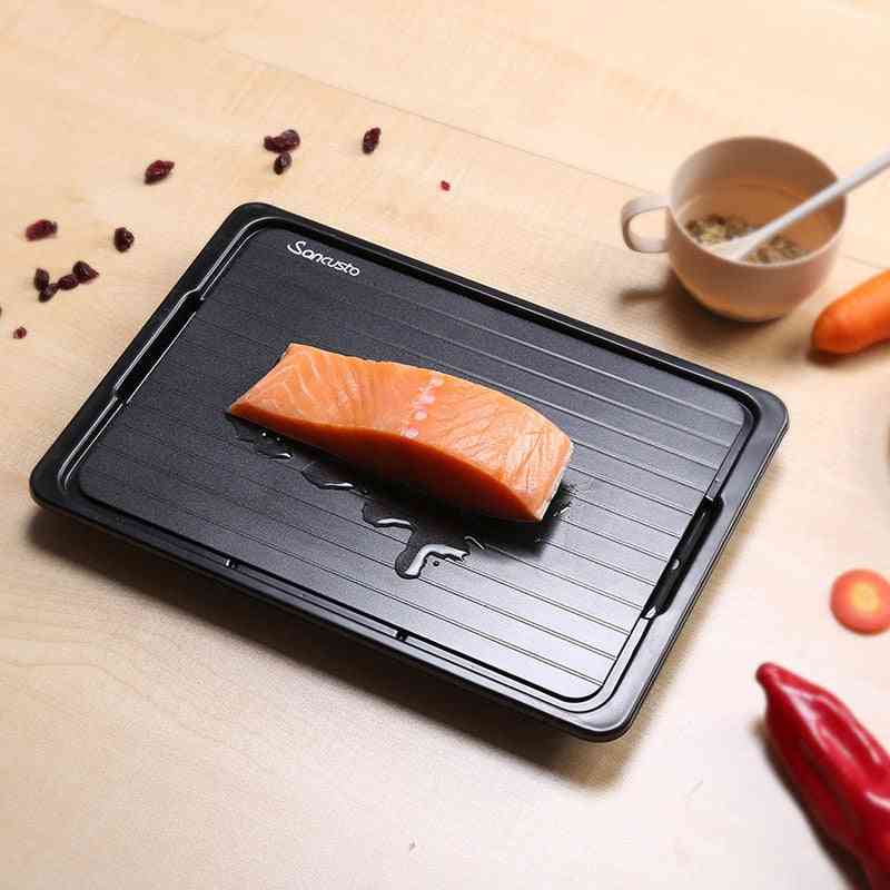 Fast Defrosting Tray With Cleaner Kitchen Accessories