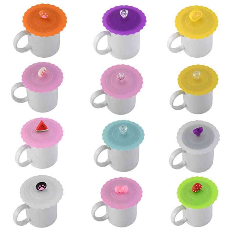 Leakage-proof Reusable Selling Silicone Cup Cover