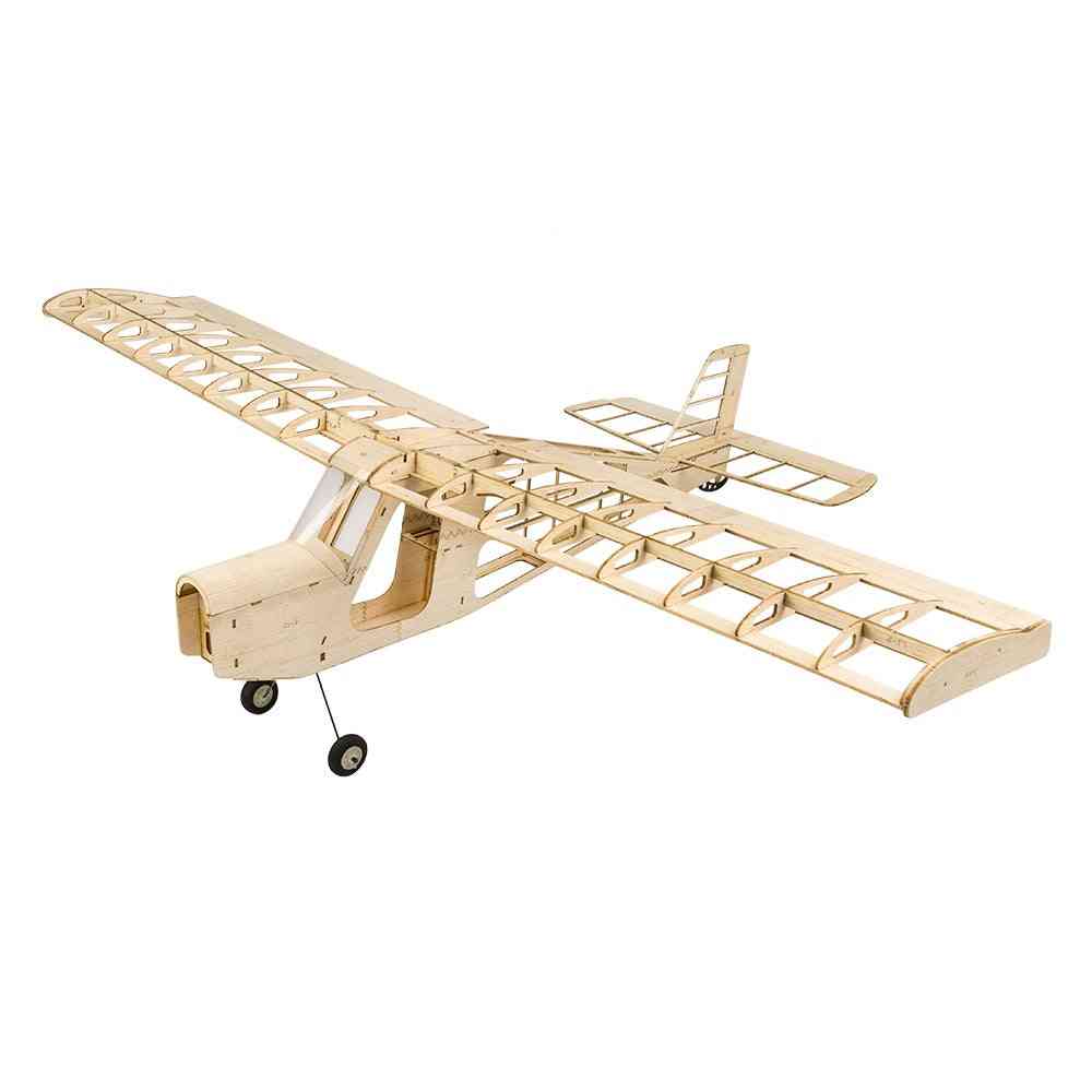 Laser Cut Balsa Wood Airplane Kit