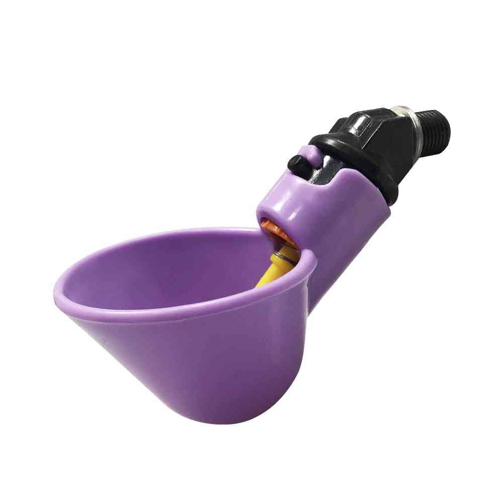 Plastic Automatic Chicken Drinker Bowl With Nipple
