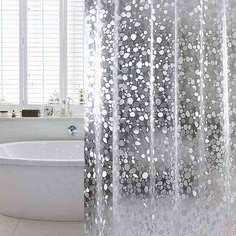 Transparent Waterproof Shower Curtains