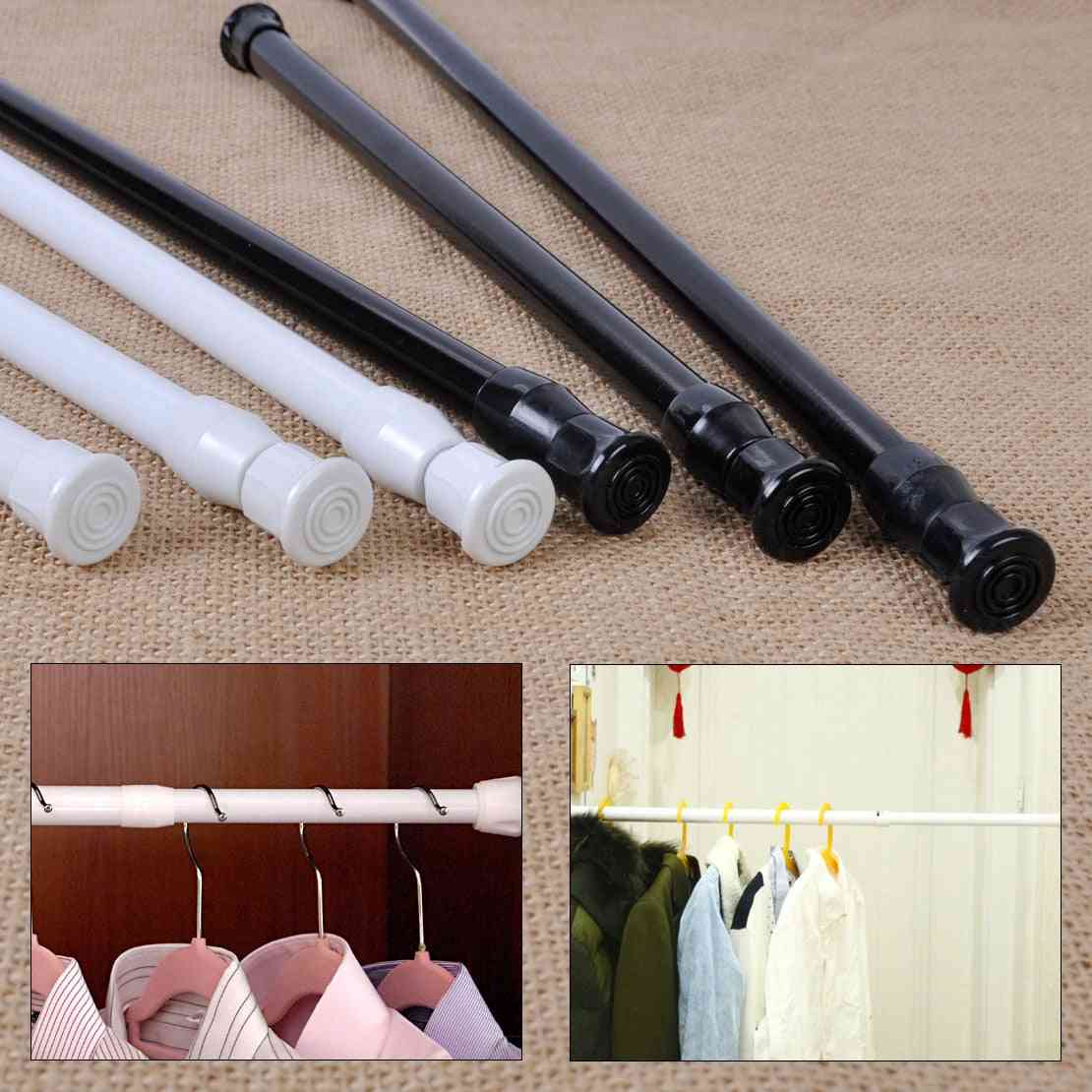 Extendable Adjustable- Spring Tension Rod, Pole Curtain