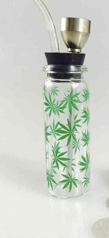 Glass Popular Bottle Water Pipe Portable Mini Hookah