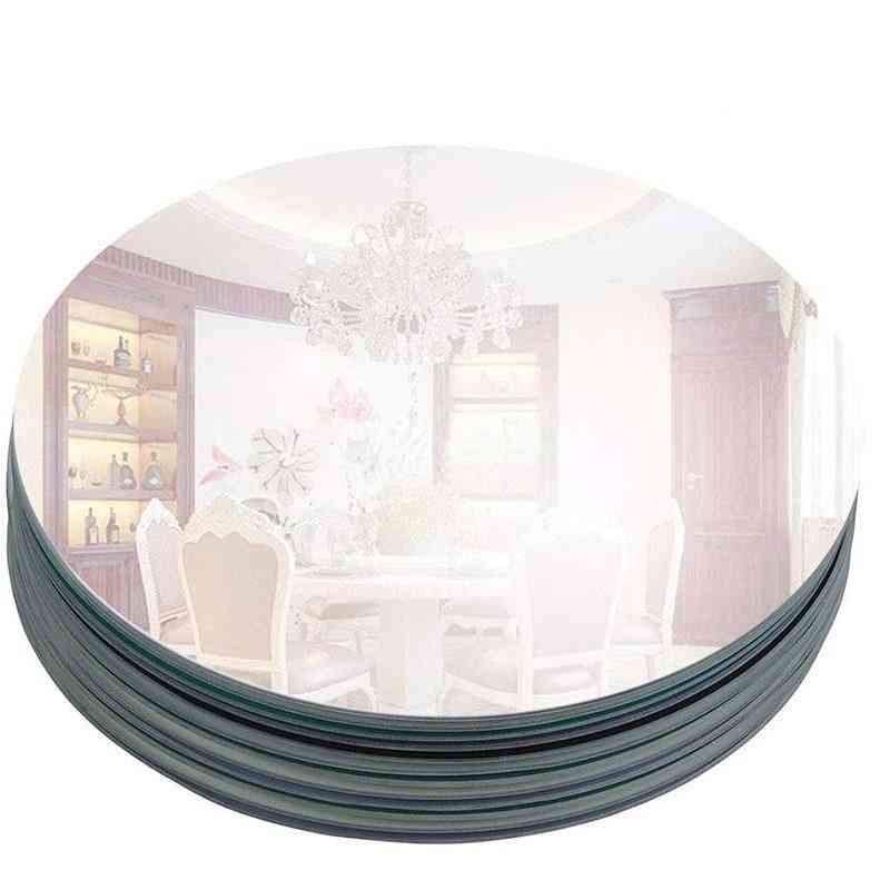 Round Mirror Glass For Multi-purpose Decorations