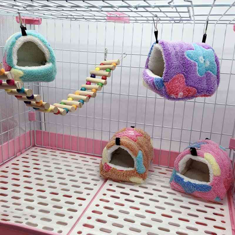 Bird Cage Cotton Mini House, Pet Parrot Nest