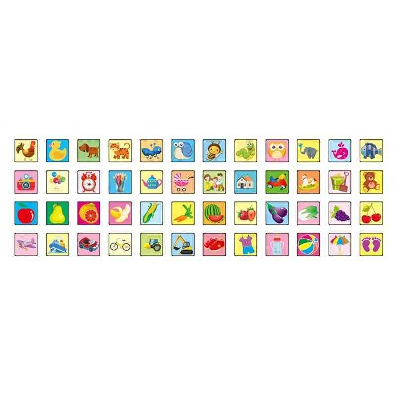 High Contrast Visual Stimulation Learning Sensory Toy Paper Education Flash Card Game