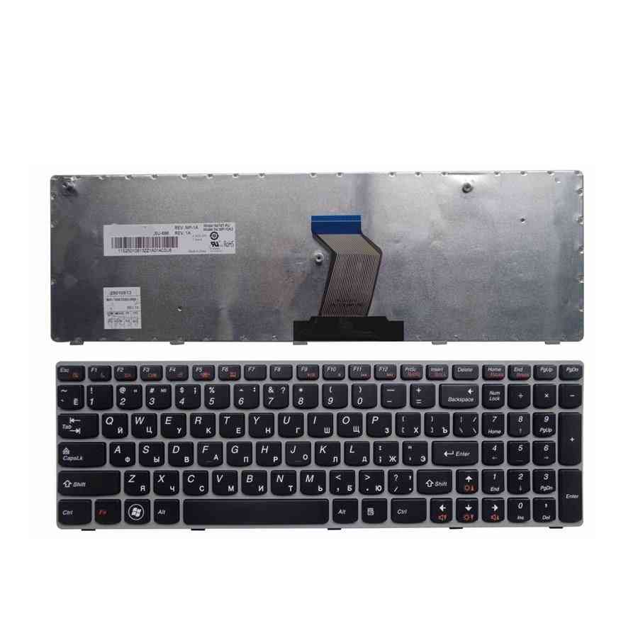 Bærbar tastatur for lenovo svart