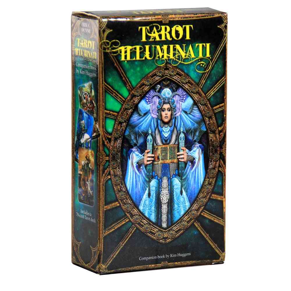 Tarot Illuminati Kit Cards Oracles Deck Card And Electronic Guidebook Tarot Game Toy