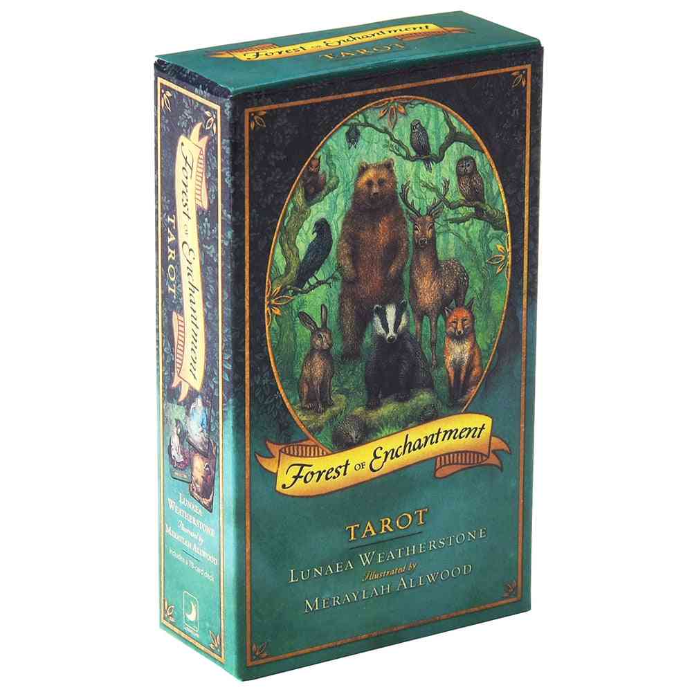 Forest Of Enchantment Tarot 78 Cards Deck Game