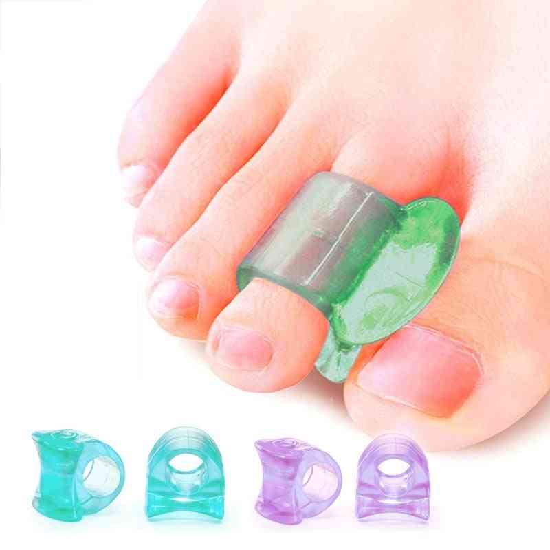 Soft Silicone Toe Separator Thumb Corrector Foot Care Pedicura