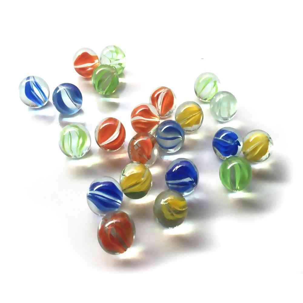 Cats Eyes Shooter & Marbles Colorful Patterned Glass Beads Balls