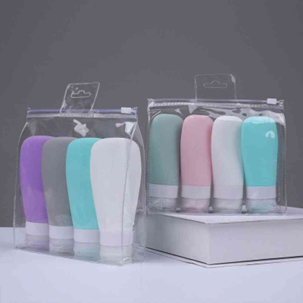 Empty Squeeze Travel Containers Leakproof Refillable Bottles