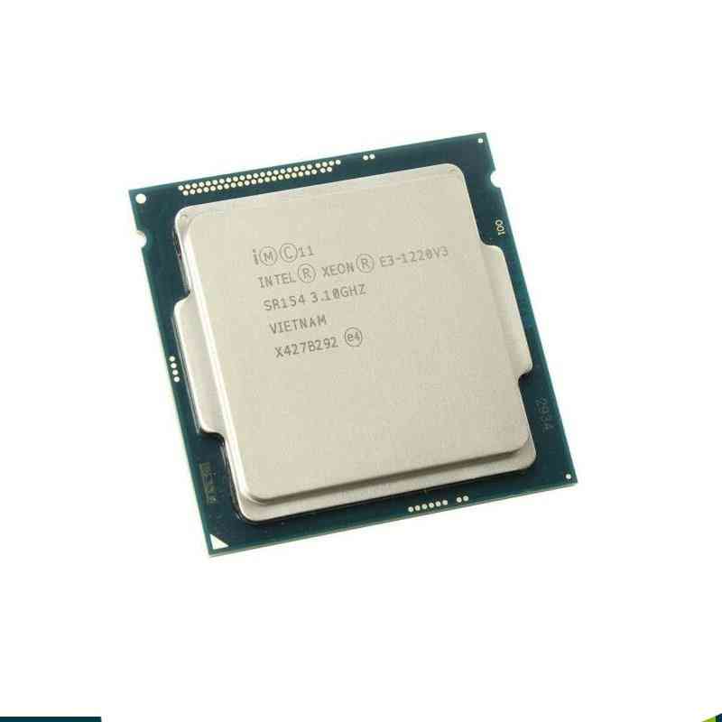 Intel xeon e3 1220 v3 3.1ghz 8mb 4 core sr154 lga 1150 prosessori