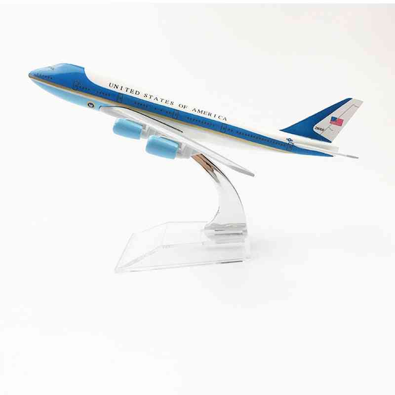 Metal Alloy Diecast- Air Force One Airplane, Boeing Model