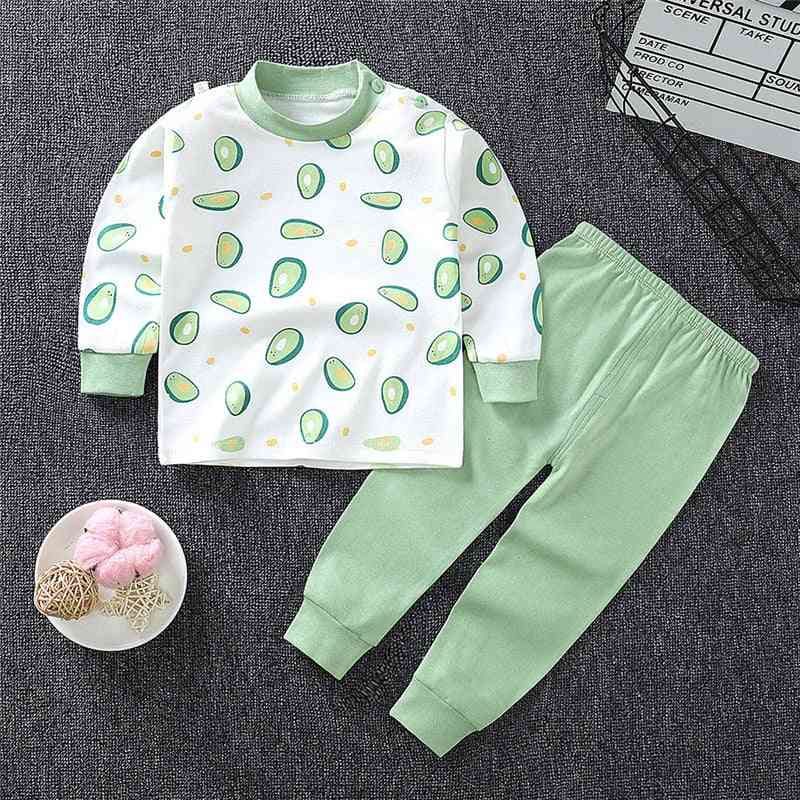 Winter- Cotton Pajamas, Clothing Sets For Set-a